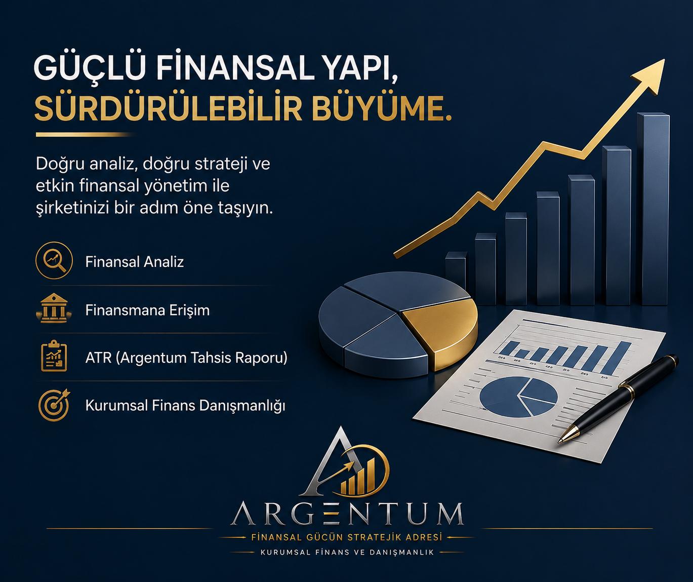 Finansal analiz ve büyüme görseli